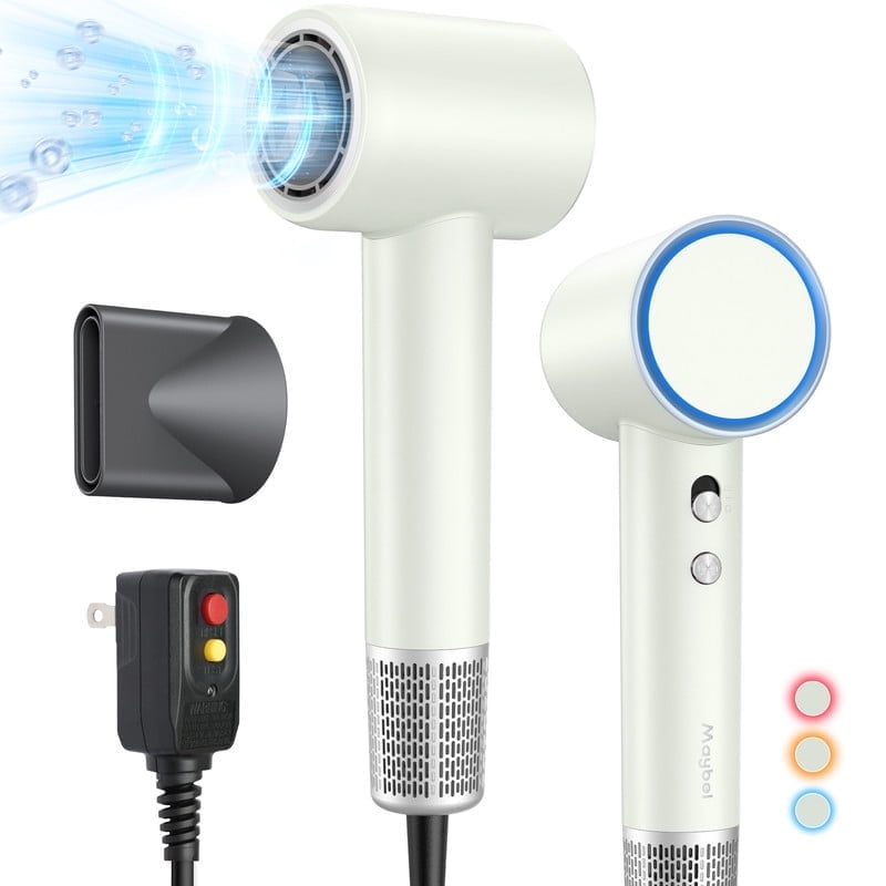 Hair Dryer, 110000 RPM Ionic Travel Blow Dryer Hair Care Fast Drying Fathers Day Gifts for Women Men, Blue