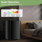 Mini Fridge for Bedroom 3.2 Cu.Ft Small Refrigerator with Freezer for Dorm Office, Compact Single Door Adjustable Thermostat Low Noise,Black