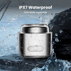 Mini Electric Shaver for Men: Portable Electric Razor with Mirror Cap, 72000 RPM High-Speed Waterproof Beard Trimmer for Home Car Travel, Silver